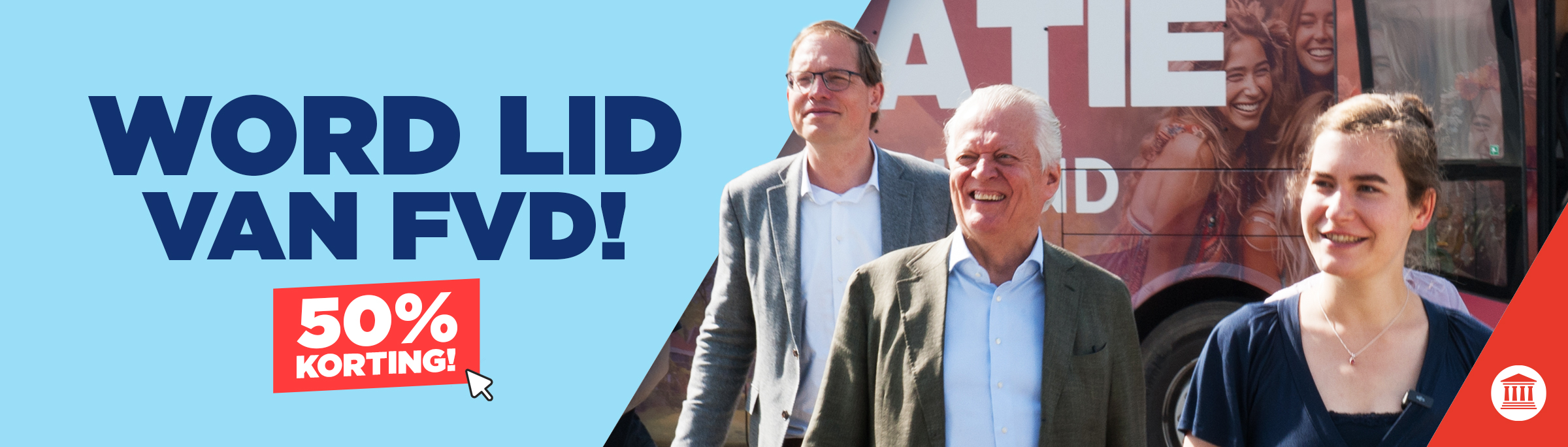 Word lid van Forum voor Democratie